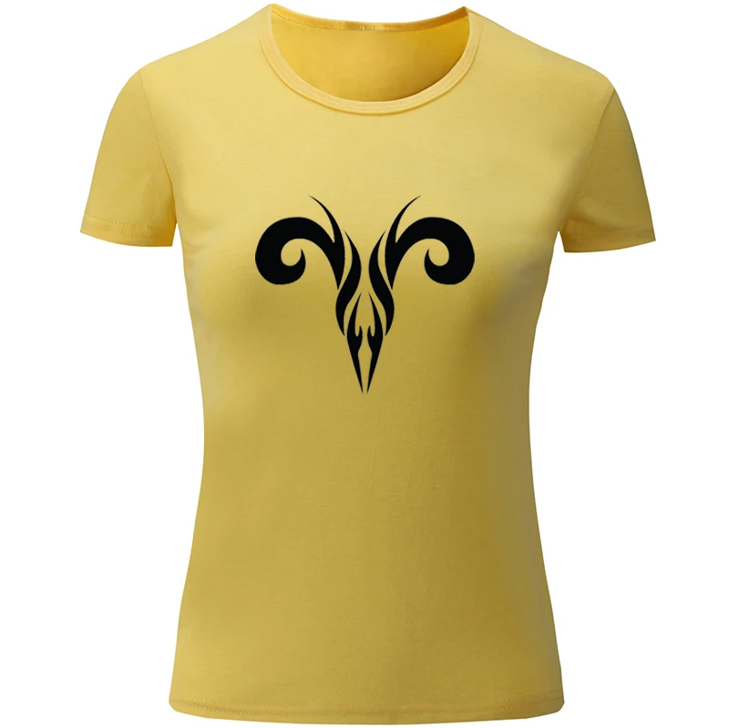 Женская футболка с принтом Constellation хлопковая короткими рукавами раковых