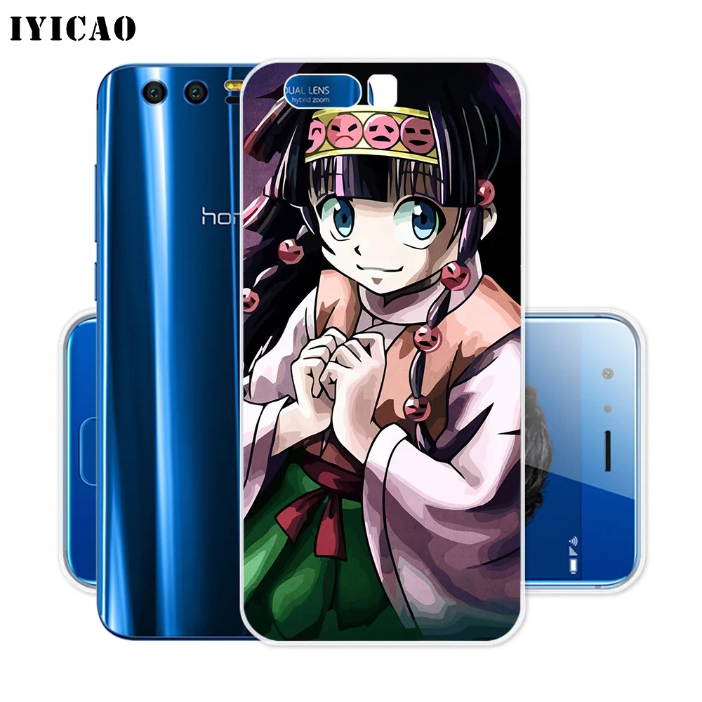 IYICAO Neferpitou Alluka hxh Soft Silicone Case for Huawei Y9 Y7 Y6 Prime 2018 Honor 8C 8X 8 9 10 Lite 7X 7C 6A 7A Pro Cover | Мобильные