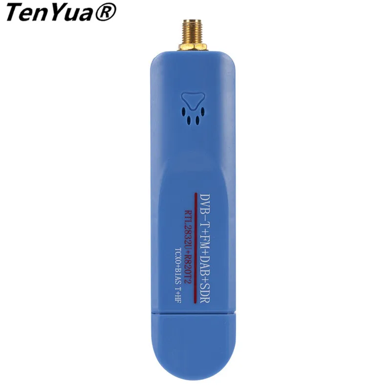 TenYua USB2.0 DAB FM DVB T RTL2832U R820T2 SDR RTL Dongle Придерживайтесь цифровой ТВ тюнер приемник с