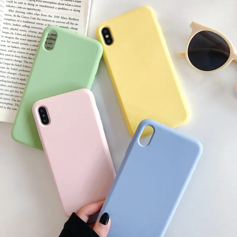 Однотонный жидкий силиконовый чехол ярких цветов для iPhone XR Xs Max X R 10, гелевый резиновый чехол для телефона, защитный чехол s Shell Coque