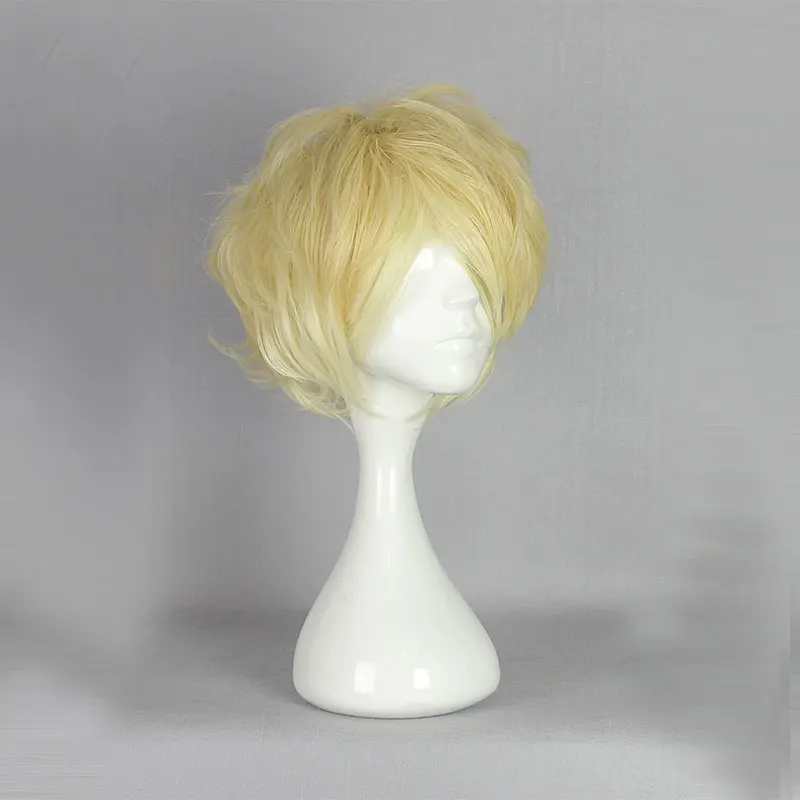 Anime Diabolik Lovers Cosplay Wig Sakamaki Shu Wigs Heat Resistant Synthetic Halloween Carnival Party Unisex | Тематическая одежда
