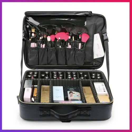 Профессиональный Красота Box Косметические Сумки Rose Vanity чехол Уход за ногтями УФ