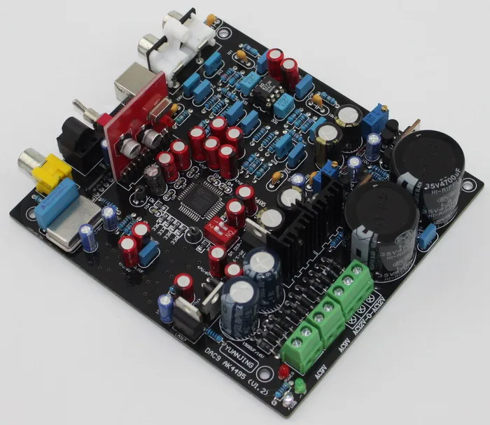 Коаксиальный USB декодер YJ AK4495SEQ + WM8805 PCM2706 AD827 плата|board board|board usb |