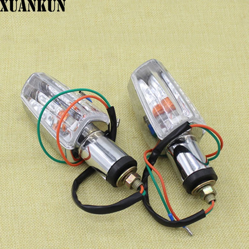 XUANKUN мотоциклетные указатели поворота HJ125 передние и задние поворотные огни|light