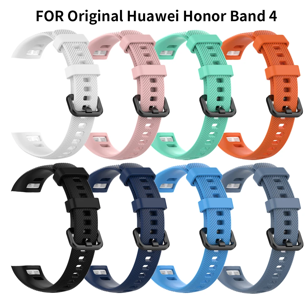 Ремешок спортивный для Huawei Honor Band 4 силиконовый смарт браслет аксессуары