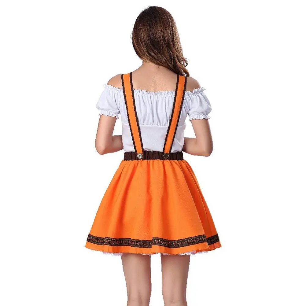 

MISSKY Halloween Fashion Unisex Women Men Oktoberfest Festival Costumes Promotional ClothesFor Beer Festival