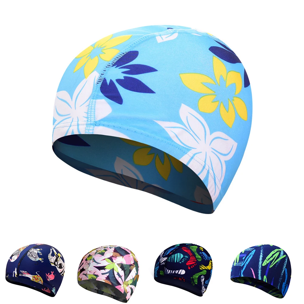 Мужские и женские эластичные плавающие шапки ming для взрослых водонепроницаемые