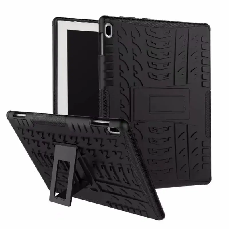 Для lenovo Tab 4 tab4 10 TB-X304L TB-X304F TB-X304N 10," планшет чехол силиконовый TPU+ PC Kickstand Двойной Броня задняя крышка случаях