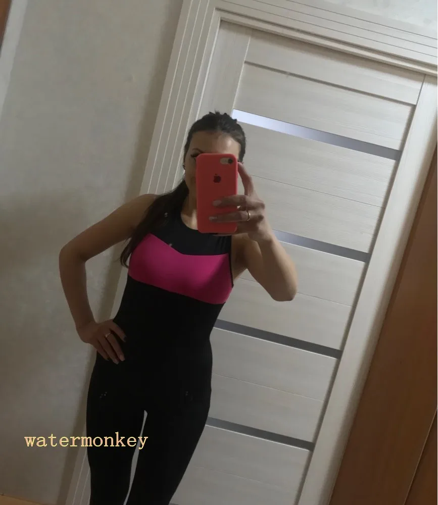 New style Spandex Fitness Sport Suit Women sexy Tracksuit Yoga Backless Gym Running Sportswear Leggings Tight Jumpsuits |