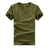 new t shirt men brand design 100 cotton casual solid color short sleeve shirts 3xl 8 colors hot sale