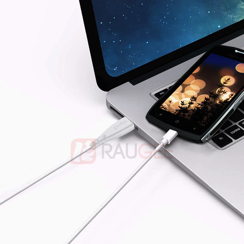 Кабель Raugee Type-C USB 1 м для зарядки и передачи данных адаптер зарядный кабель Blackview