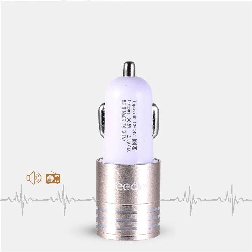 Автомобильные зарядные устройства kongyide Dual 2.1A USB интеллектуальная совместимая