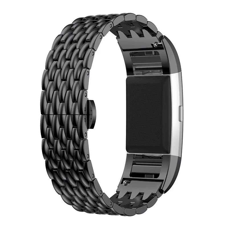 Замена металлический браслет для Fitbit Charge 2 ремень Нержавеющая сталь браслет Fitbit Charge 2 Band Браслет для смарт-часов