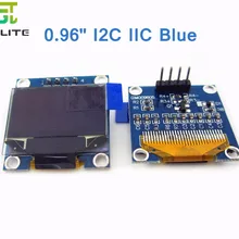 10 шт. 128X64 синий OLED ЖК светодиодный дисплей модуль 0 96 &quotI2C IIC SPI
