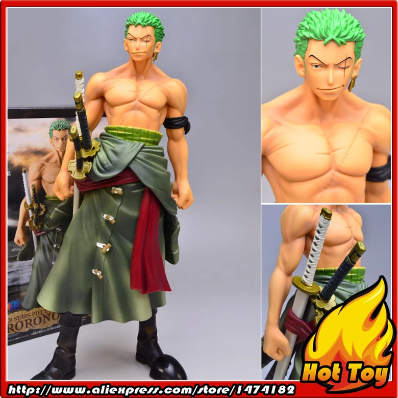 100% оригинальная Коллекционная Фигурка Banpresto Master Stars (MSP)-ророноа. Zoro SPECIAL VER. От One Piece