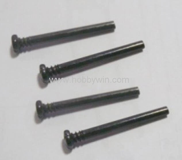 HBX часть 12613 Передняя верхняя подвеска петли шпильки 3*28 мм 4 шт для 1/12 RC модель багги автомобиль грузовик 12811B, 12812, 12813