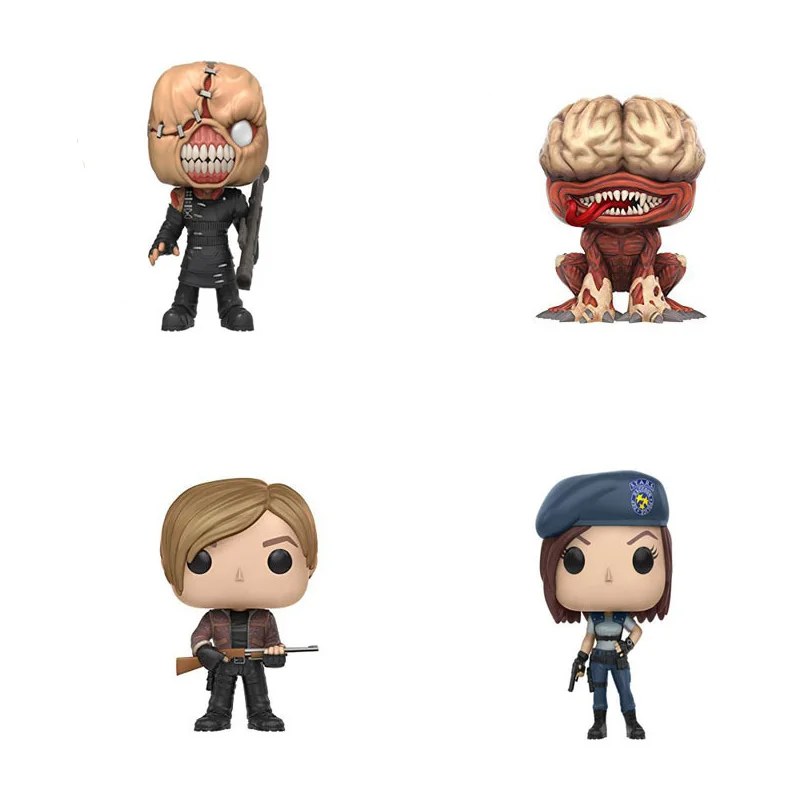 FUNKO POP Обитель зла 10 см NEMESIS, Джил Валентина, LICKER фигурка Коллекция Модель игрушки для детей подарки на день рождения