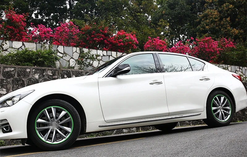 Для Infiniti Q50 2014-2018 накладка на автомобильное колесо защита свода колеса клейкая