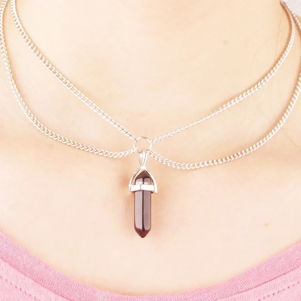 Женское Ожерелье чокер винтажное ювелирное изделие Двойная Цепочка Колье 2017