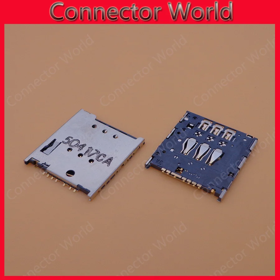 2 шт./лот для IUNI U3 IUNIU3 разъем считывания Sim карт лоток Запасные детали micro usb модуль