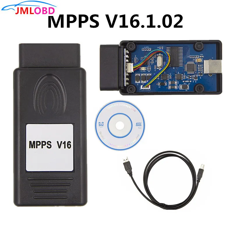 2019 лучшее качество MPPS V16 ЭБУ чип тюнинг для EDC15 EDC16 EDC17 Inkl новейшая версия кабель 16 в