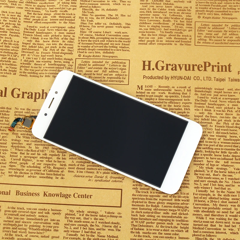 Alesser для huawei Honor 6A DLI TL20 AL10 ЖК дисплей сенсорный экран + рамка в сборе запасные части