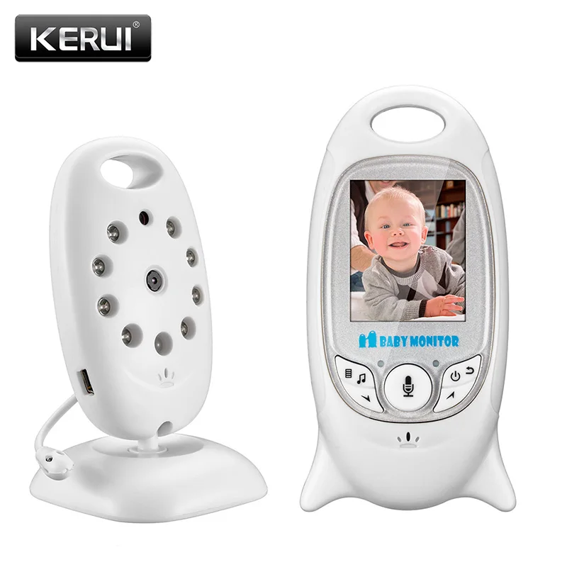 KERUI VB601 Портативный ЖК дисплей 2 0 дюймов няня Детский Монитор Радио Видео камера