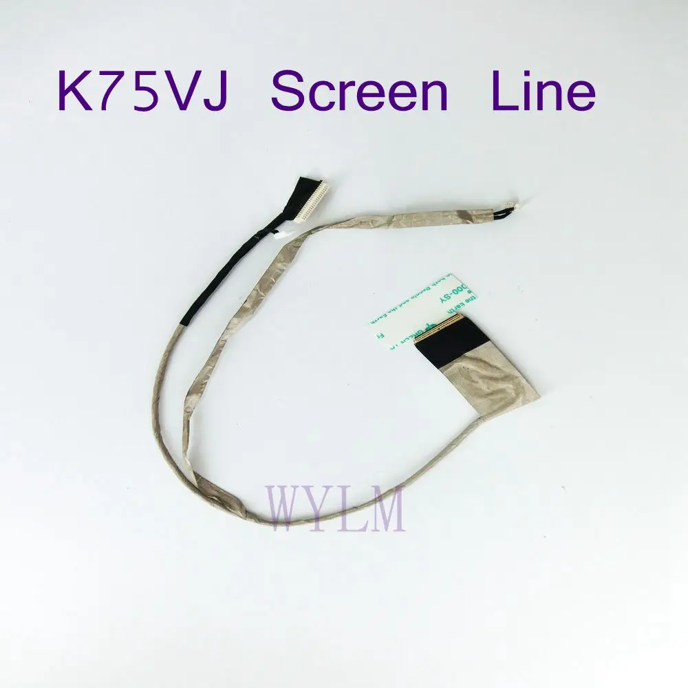 K75VJ PCI кабель LVDS для ASUS K75V K75VM R700VJLCD ноутбука P/N DC02001LK20 REV 2 0 бесплатная доставка| |