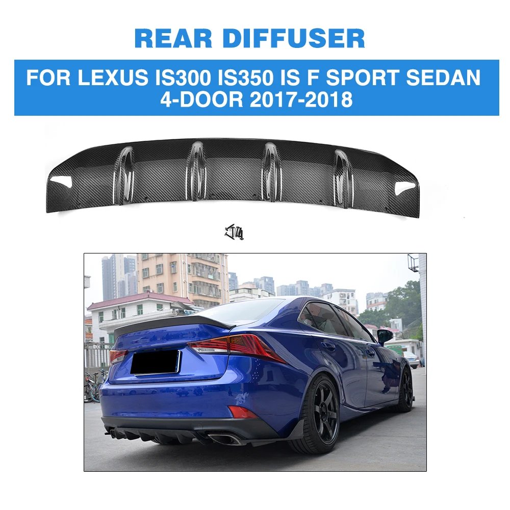 Бампер из углеродного волокна для LEXUS IS300 IS350 IS F Sport Sedan 4 Door 17-18 | Автомобили и