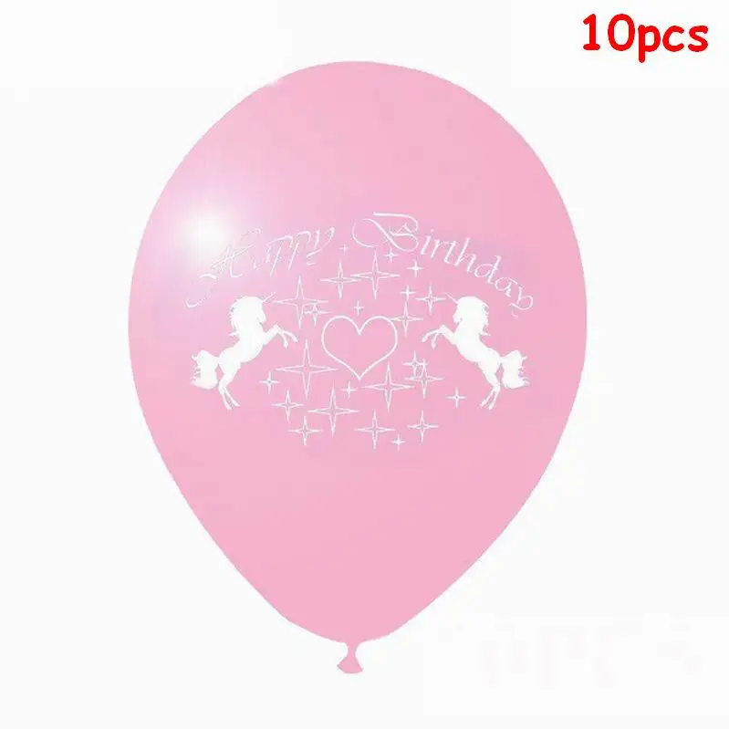 10pcs pink 1 шт. 100*97 см розовая маленькая лошадка фольгированные гелиевые шары воздушные шарики, детские игрушки на свадьбу, день рождения, вечерние принадлежности для декора животных - Цвет: 10pcs pink