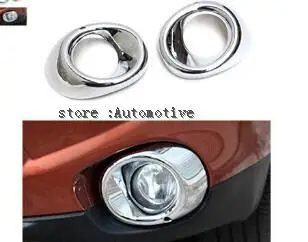 

2pcs/lot For Mitsubishi outlander 2013 2014 Front fog lamp shade fog lamp cover for outlander accessoriesc