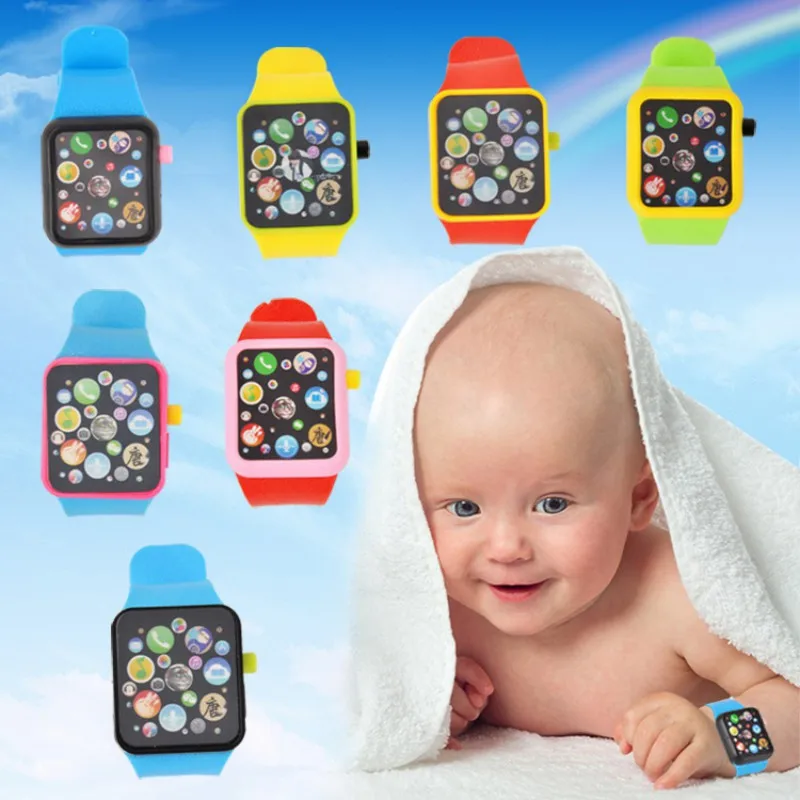 Модные детские игрушки многофункциональные умные часы игрушки детские часы история детская звуковая игрушка