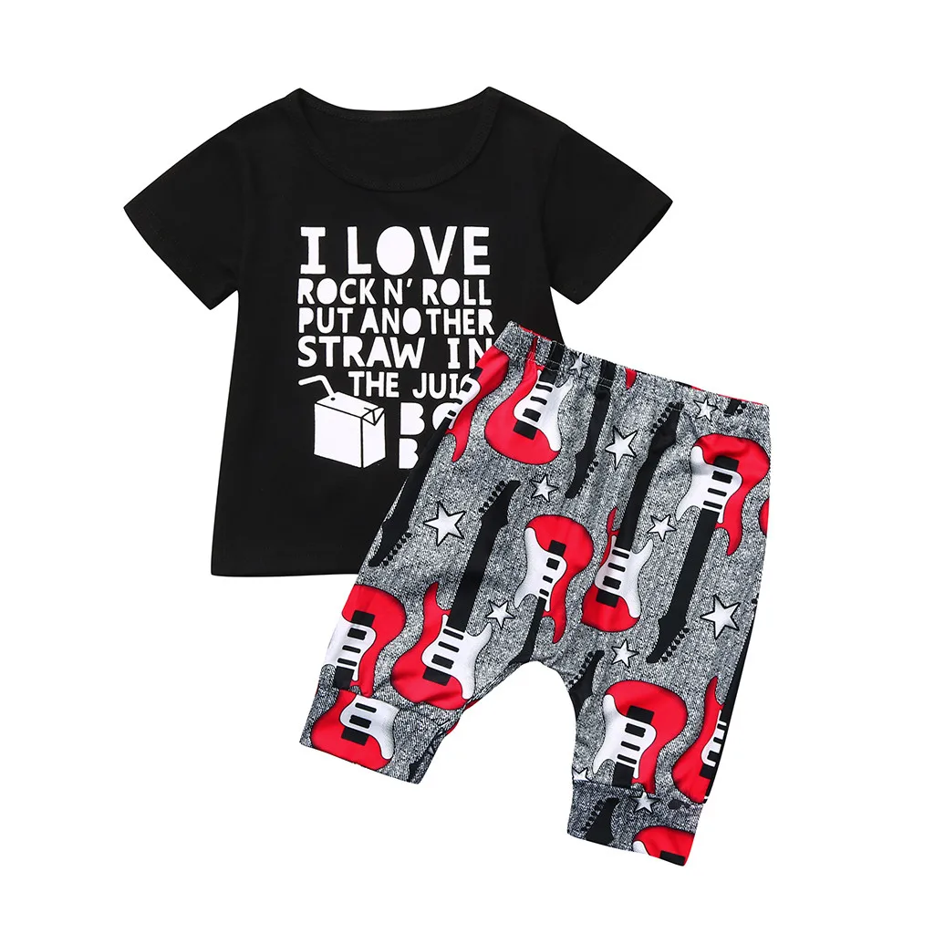 Детская одежда Одежда для мальчиков коллекция 2019 года топы с короткими рукавами