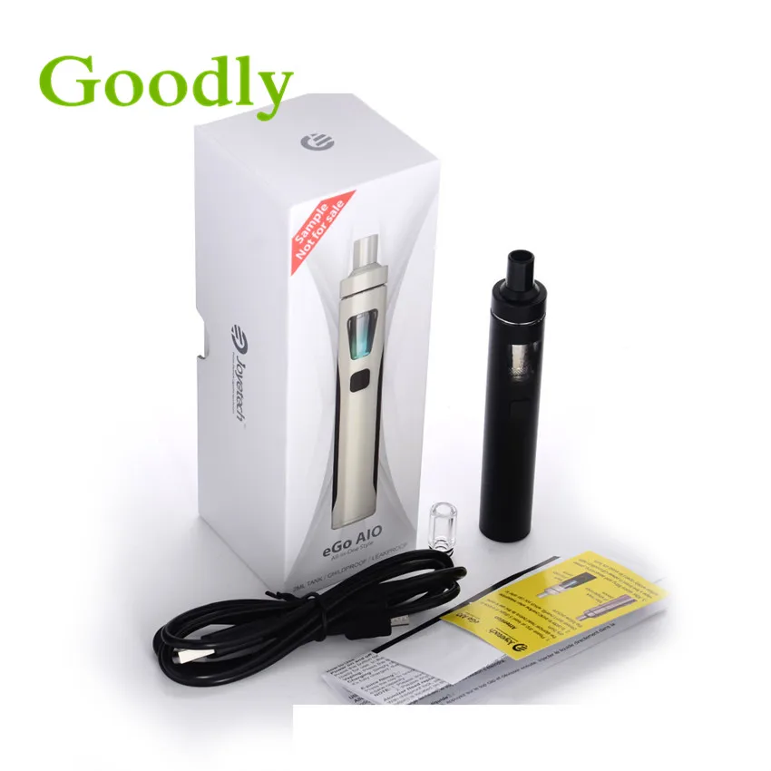 Оригинальные Электронные Сигареты Joyetech Эго AIO Starter Kit Все в Одном 2 мл Анти утечка