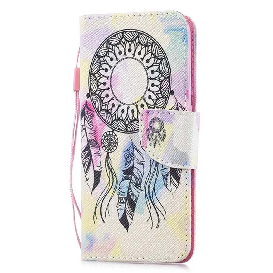 Чехол для телефона из искусственной кожи Huawei P Smart 2019 чехол в виде книги Honor 10 Lite