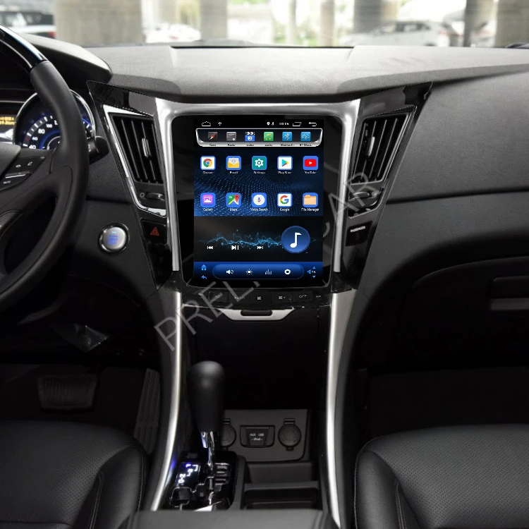Android 9,0 2G ram Автомобильный gps Мультимедиа Стерео радиоплеер для vertical Da sonata 8 поколения вертикальный плеер навигационная система