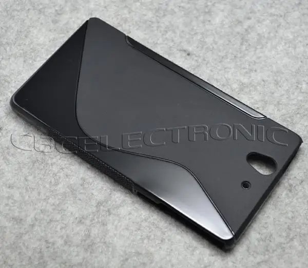 Новый высококачественный черный нескользящий гелевый Чехол S Line для Sony Xperia Z L36h