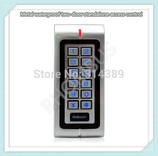 

Metal waterproof two-door standalone access control (W1-A)