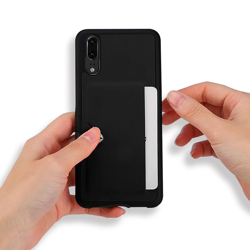 DUX DUCIS Huawei P20 Pro 6 1 "Роскошный кожаный чехол кошелек Hawei для кредитных карт P20pro Phone