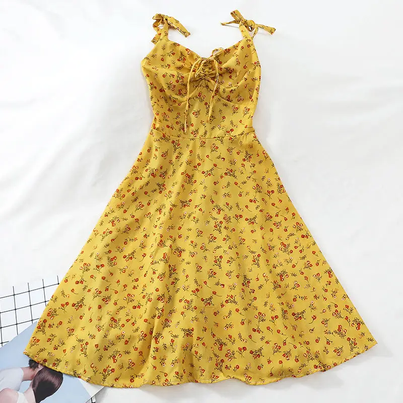 Женское пляжное платье без рукавов Повседневные Вечерние платья с высокой