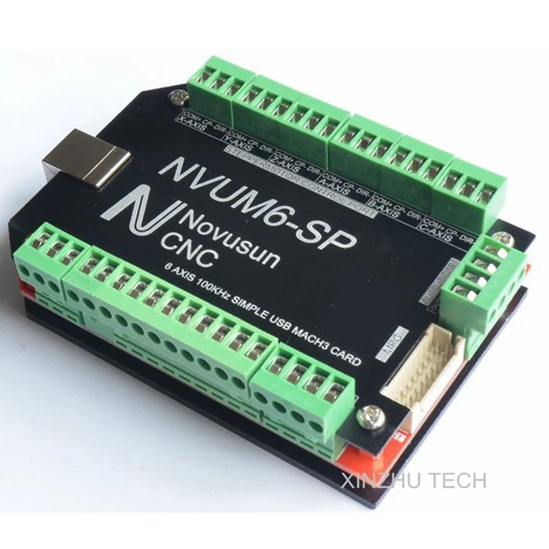 MACH3 простая USB карта NVUM SP 100 кГц ЧПУ маршрутизатор контроллер Mach3 управления 3/4/5/6