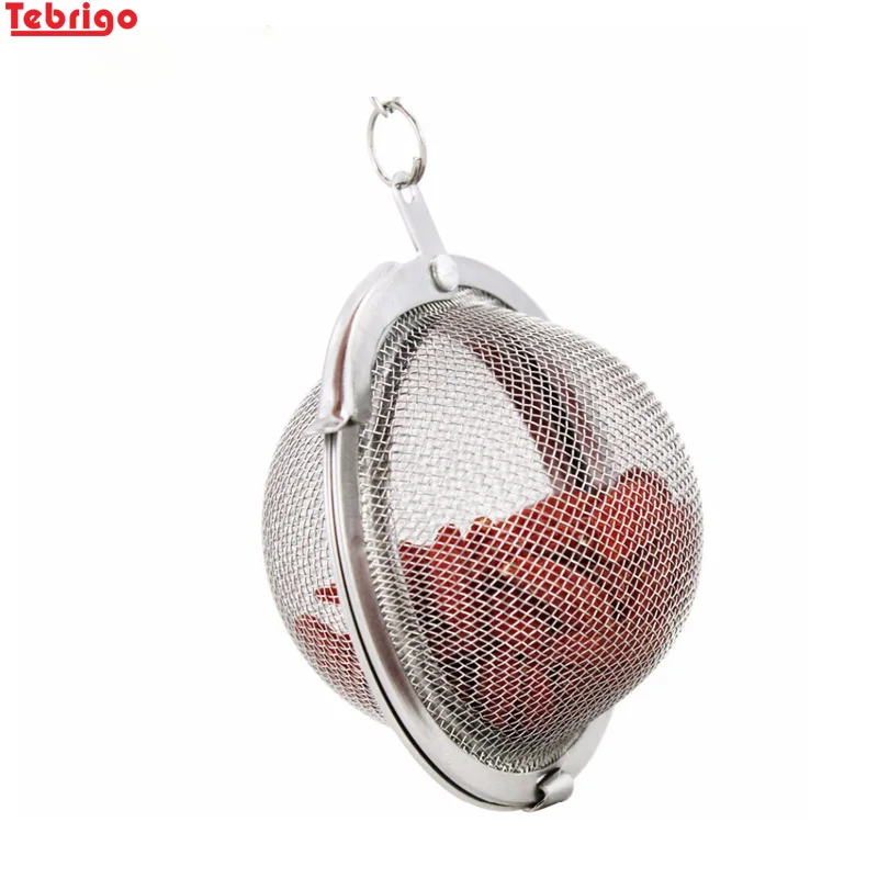 Tebrigo 3Pcs Stainless Steel Filter Mesh Tea Infuser Strainer Ball with Hook For Brewing Lot | Дом и сад