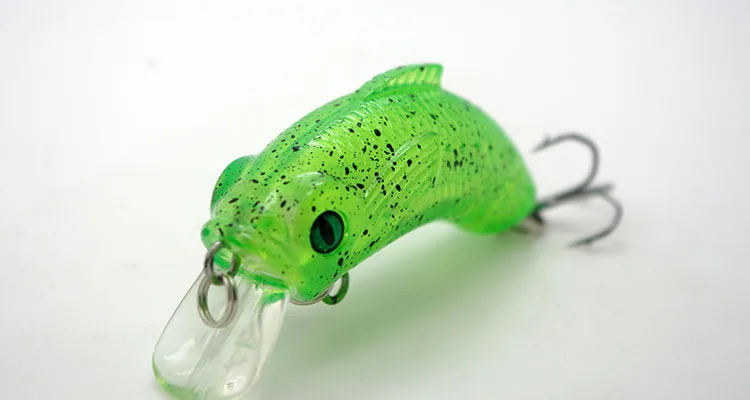 Новая медленно Тонущая блесна 5 см/9 г рыболовная приманка искусственный крючок