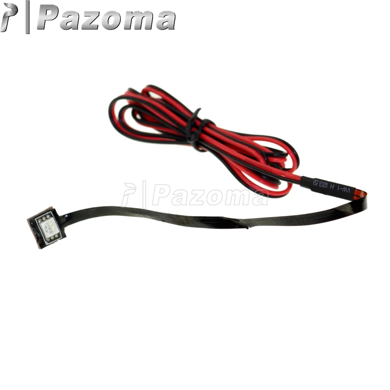 Водонепроницаемый светодиодный светильник для номерного знака мотоцикла 12 В