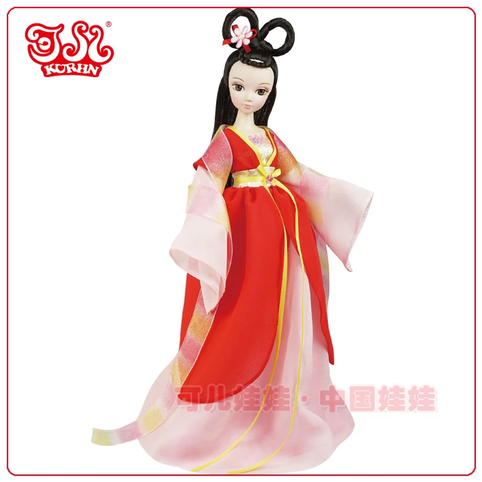 

Chinese Traditional plastic doll Kurhn.Seven Faries - The Red Fairy #1136