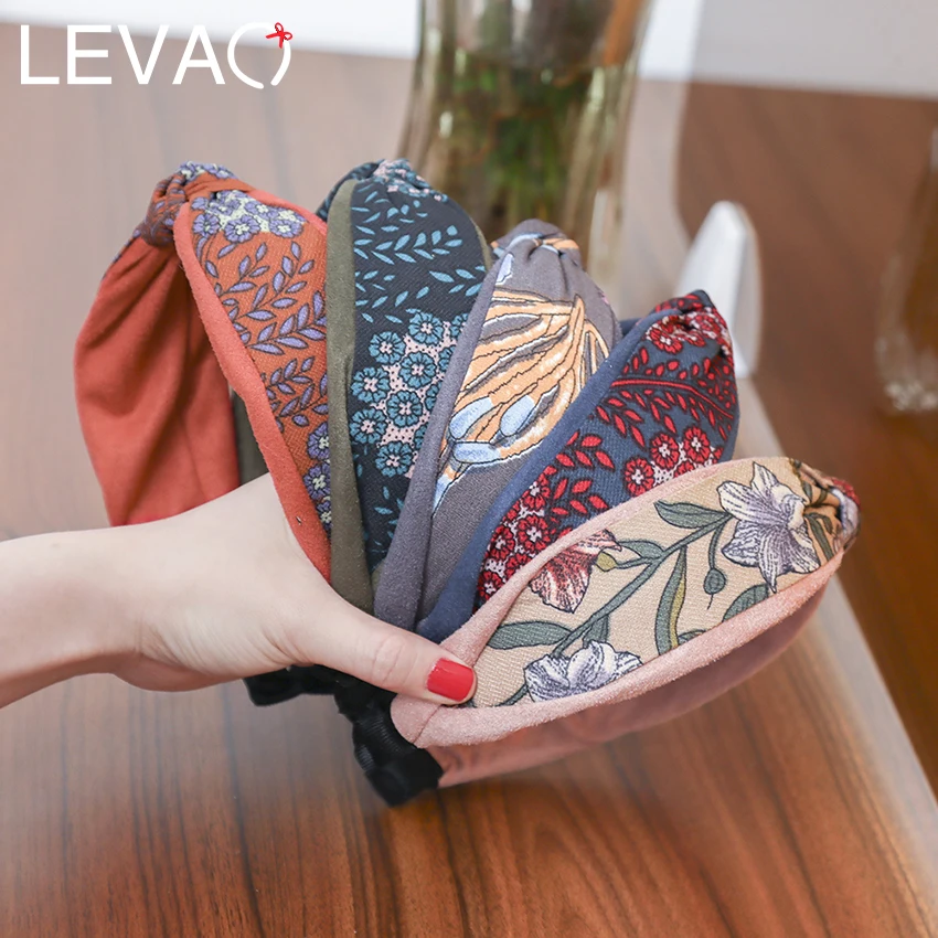 Levao цветок невесты Свадебный ободок аксессуары для волос сладкая Цветочная Корона лента для волос весенний венок-гирлянда ободок для волос