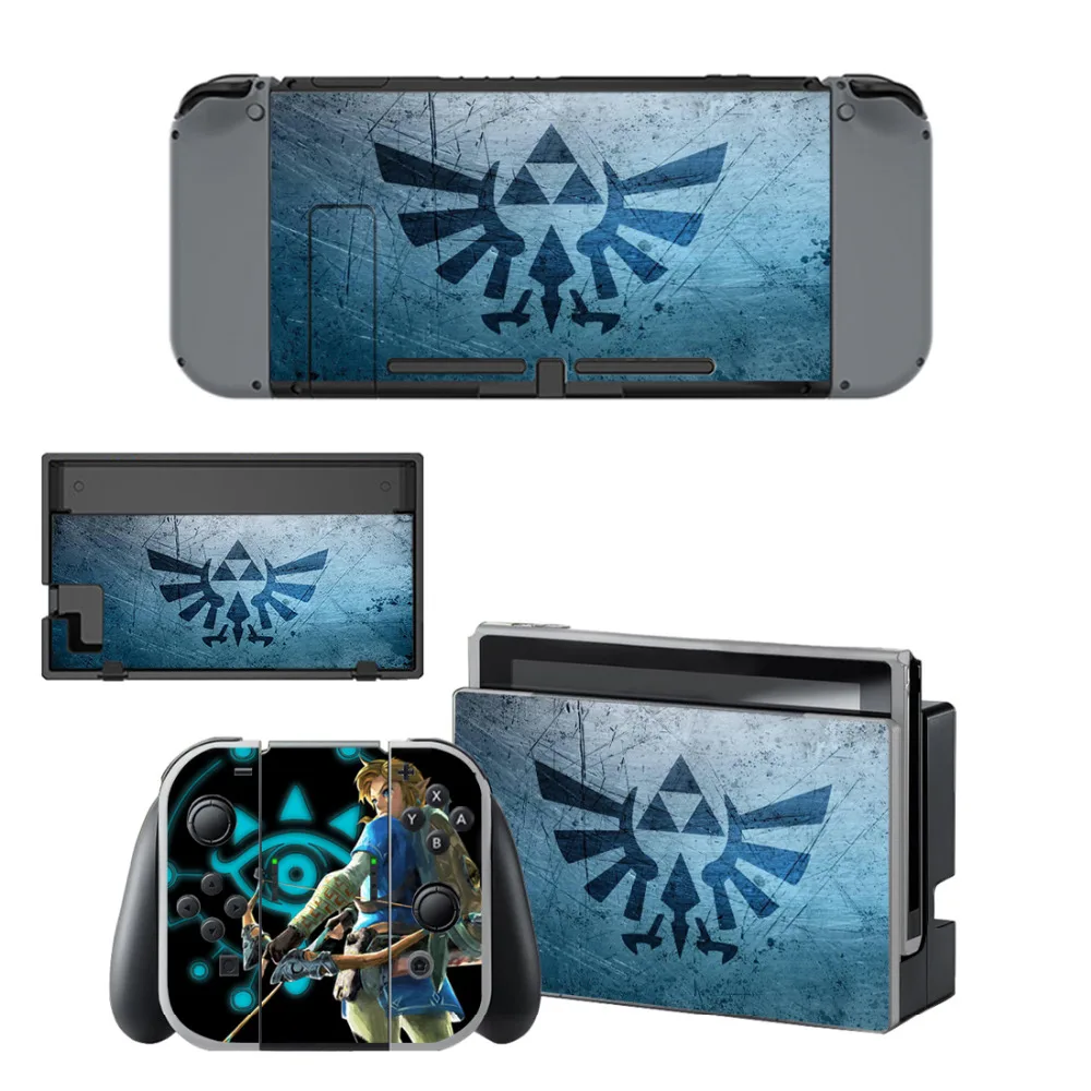 Наклейка из кожи The Legend of Zeld наклейка для консоли Nintendo Switch и контроллера NS