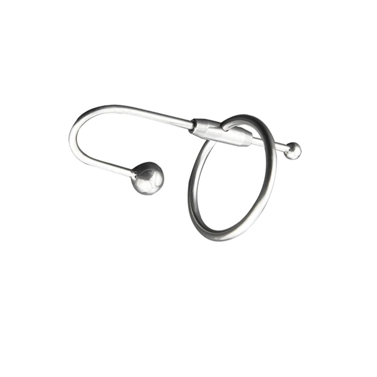 Male Stainless Steel Urethra Catheter with 2 size Cock ring Penis Urinary Plug Sex Toy Adult Game Stimulate Dilator A224 | Красота и