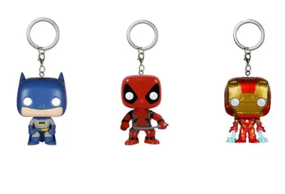 Мини Stanger вещи фигурки Eleven Demogorgon брелок игрушки брелки Ironman Deadpool | Игрушки и хобби