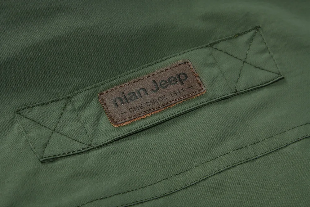 NIAN JEEP, брендовая одежда, ветровка, куртка, Мужская одежда, рукав, съемный, пальто для весны и осени, Мужская одежда, 105